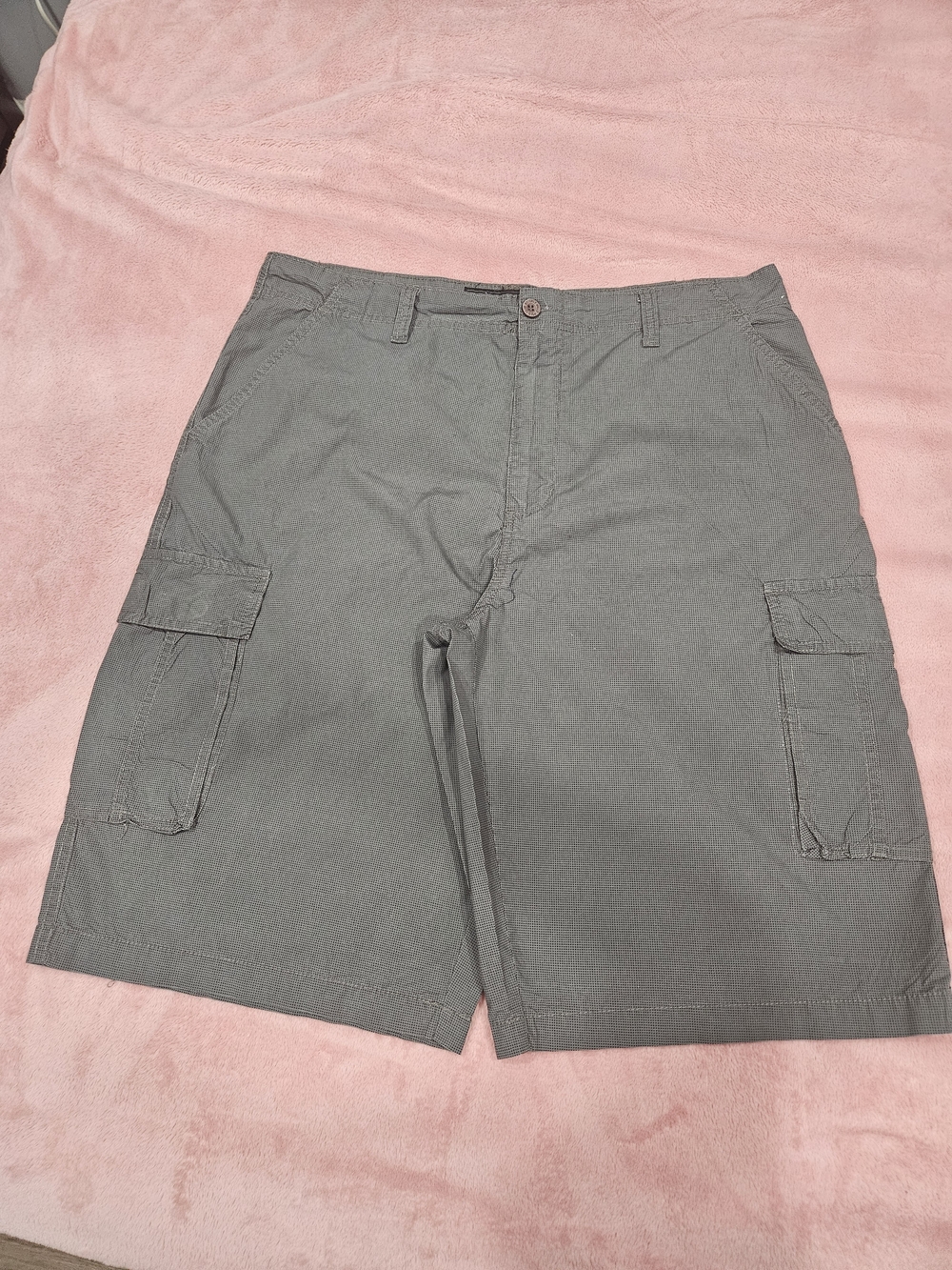 Beverly Hills Polo Club Men's Gray Cargo Shorts